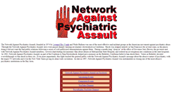 Desktop Screenshot of networkagainstpsychiatricassault.org